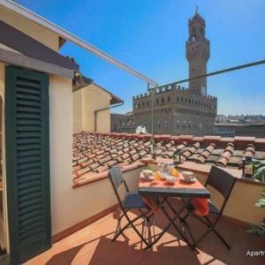 Apartments Florence Piazza Signoria terrace Florence 